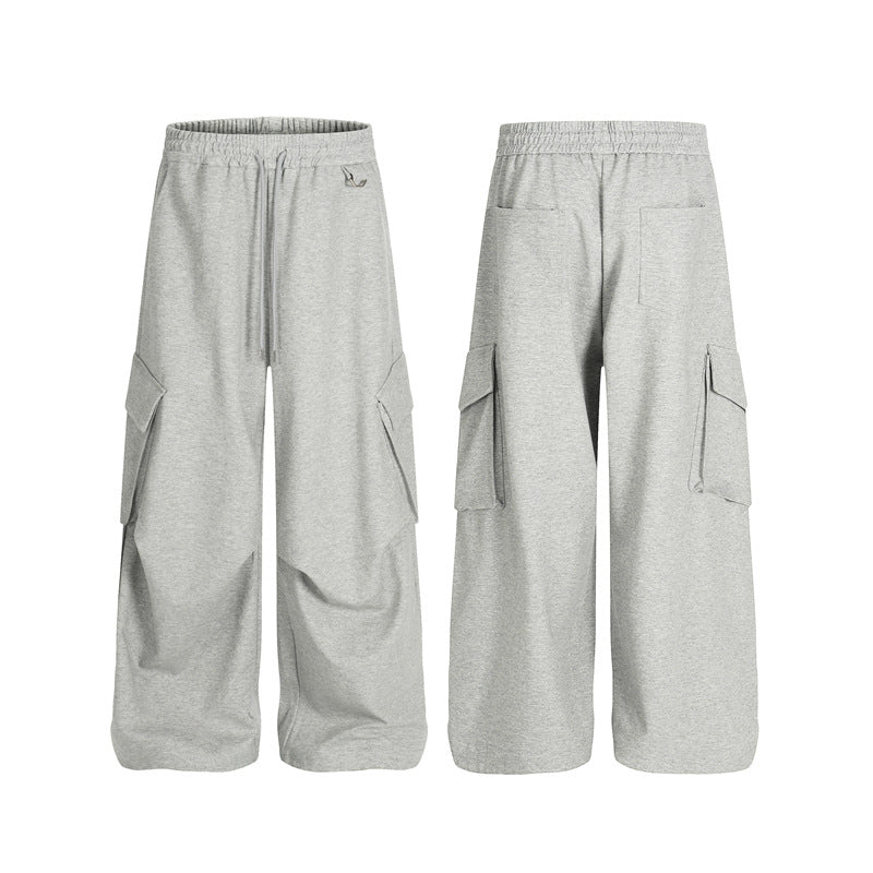 Mens Autumn Loose-Fit Slimming Sports Sweatpants