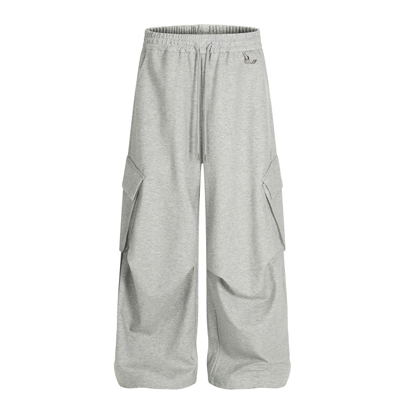 Mens Autumn Loose-Fit Slimming Sports Sweatpants