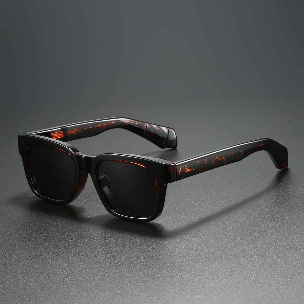 New Retro Thick Frame Square Sunglasses Men Women Popular Brand CP-inner Pin Insert Sun Glasses Polarized Lens Glasses