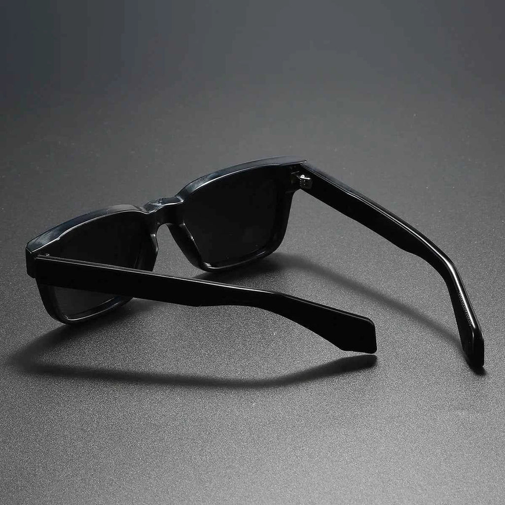 New Retro Thick Frame Square Sunglasses Men Women Popular Brand CP-inner Pin Insert Sun Glasses Polarized Lens Glasses