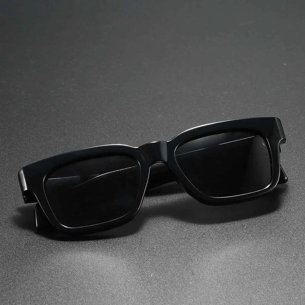 New Retro Thick Frame Square Sunglasses Men Women Popular Brand CP-inner Pin Insert Sun Glasses Polarized Lens Glasses