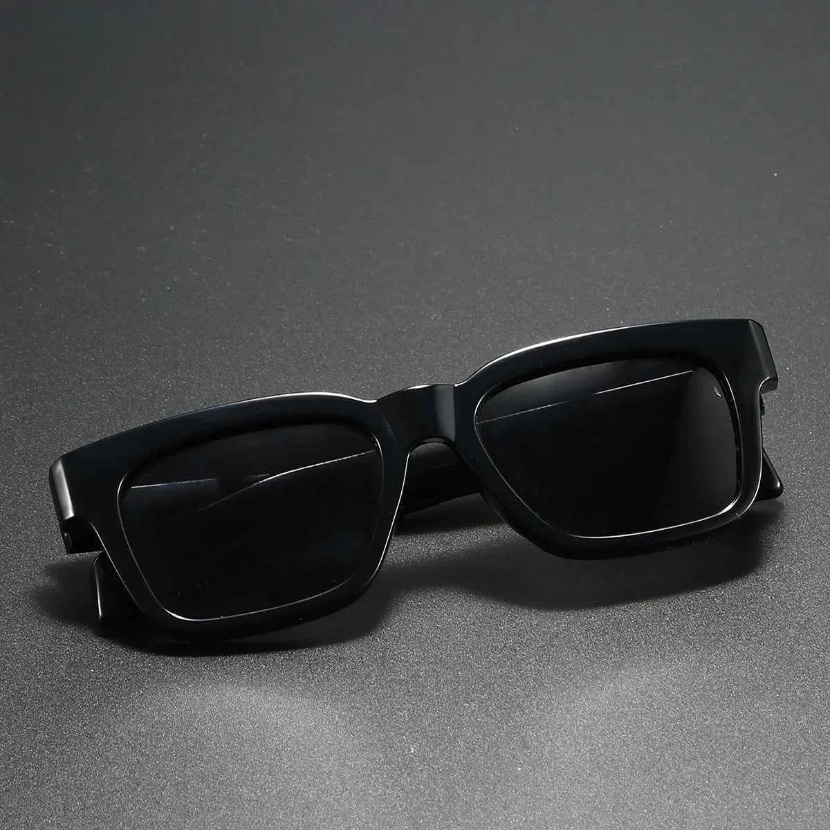 New Retro Thick Frame Square Sunglasses Men Women Popular Brand CP-inner Pin Insert Sun Glasses Polarized Lens Glasses